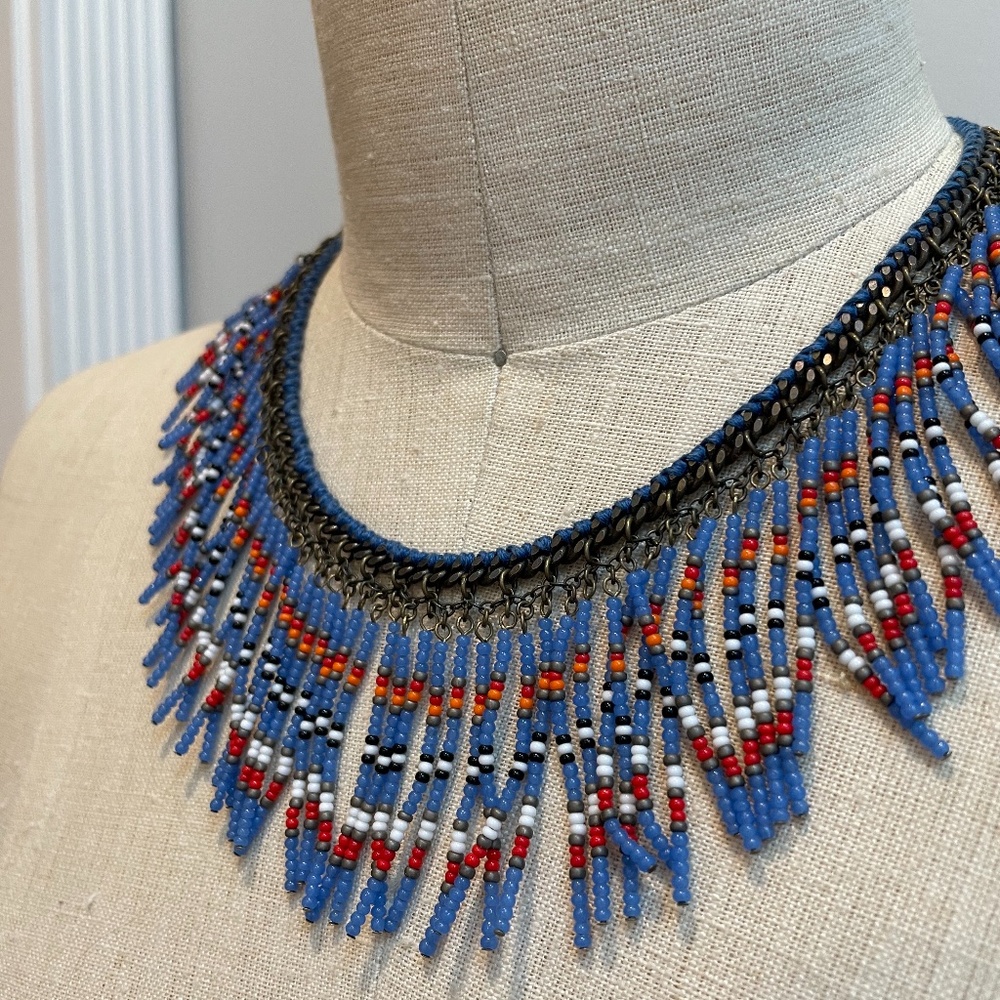 Beaded Necklace by Roxanne Assoulin for Lee Angel